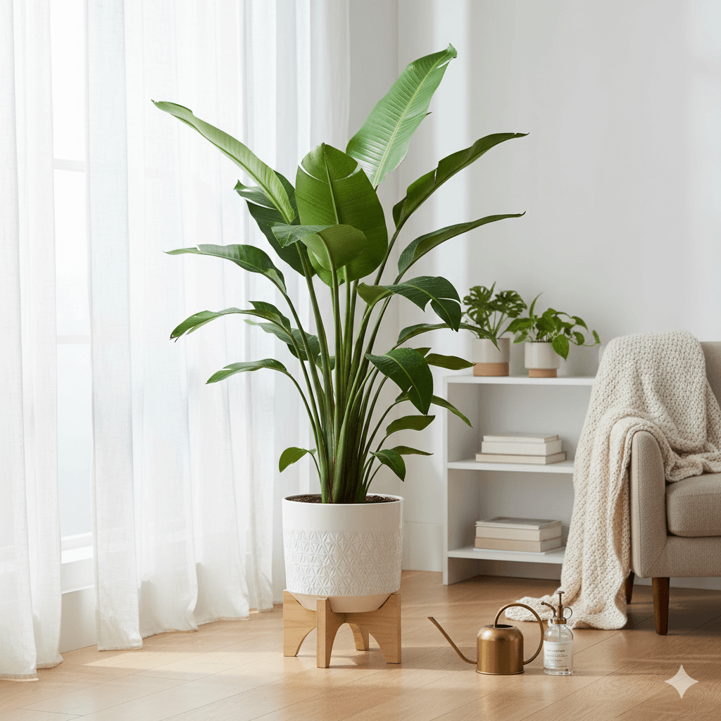 Strelitzia verzorgen: tips voor een gezonde paradijsvogelplant