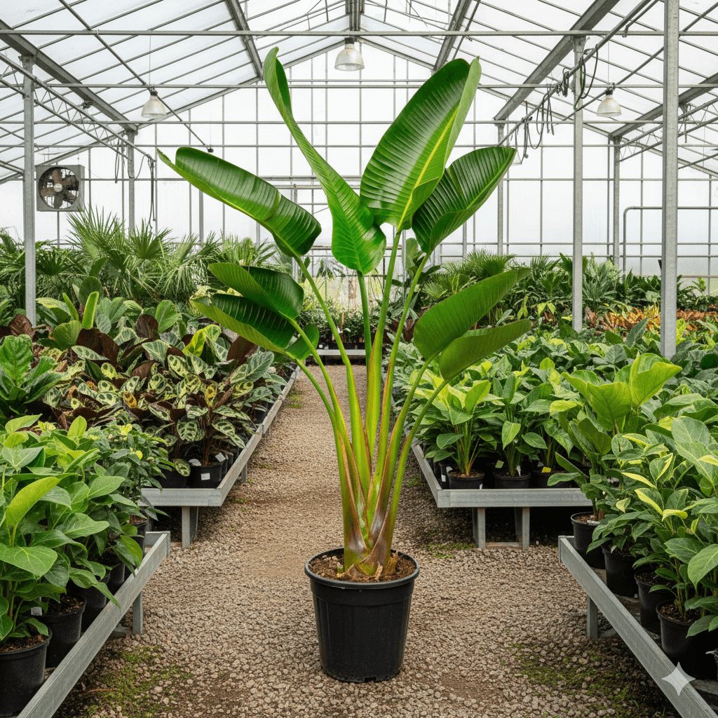 Hoe snel groeit een Strelitzia?
