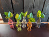 Kamerplanten Mix in Venice Glas - 6 stuks - Ø7cm - ↕20cm